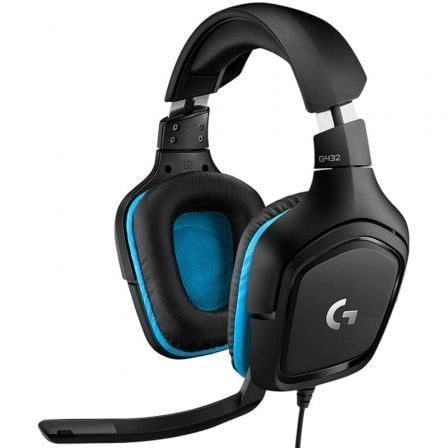 AUSCULTADORES GAMING LOGITECH COM MICROFONE G432 USB 2.0 JACK 3.5