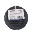 GRELHA DE VENTILAÇÃO REDONDA COM INSERÇÃO COM SUSPEITO Ø90MM ABS