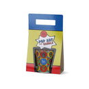 VELA EM VIDRO POP ART Ø7,5X8,4CM SKULL MAGIC LIGHTS