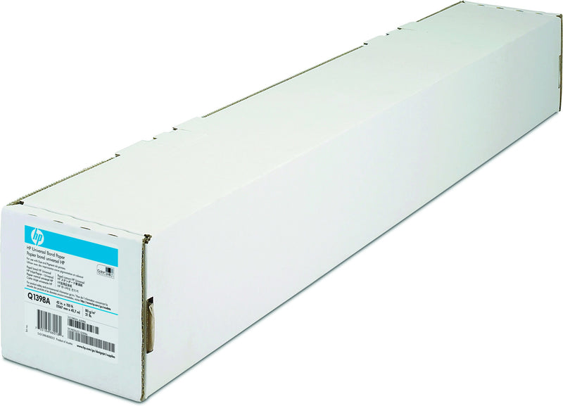 HP Universal Bond Paper-1067 mm x 45.7 m (42 in x 150 ft) papel p