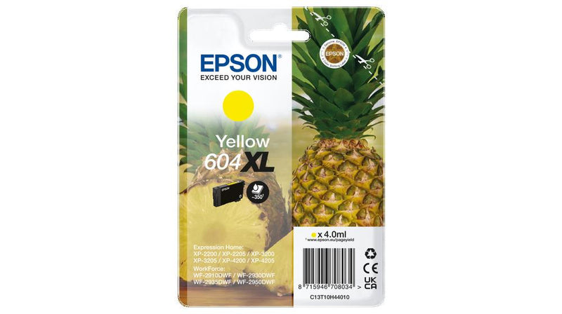 Epson 604XL tinteiro 1 unidade(s) Original Rendimento alto (XL) A