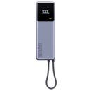 POWERBANK 10000MAH XIAOMI POWER BANK INTEGRATED CABLE 165W GRIS