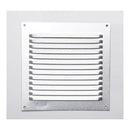 GRELHAS SEM LATERAIS ALUMINIO 0.6 NATURAL 150X150MM