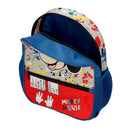 MOCHILA ESCOLAR DISNEY MICKEY COLOUR MAYHEM 33CM