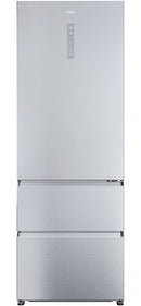 FRIGORÍFICO COMBINADO HAIER HTR5720ENMG 200X70 NF INOX