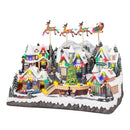 CENA DE NATAL COM LED, MOVIMENTO E MÚSICA 55 X 37 X 32,5 CM