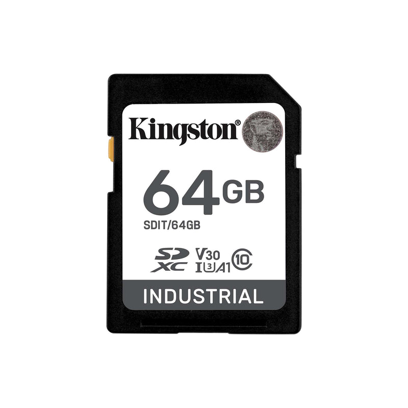 SDHC CARD 64GB INDUSTRIAL C10 UHS-I U3 V30 A1 PSLC