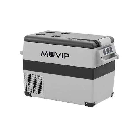 ARCA PORTÁTIL MUVIP COM COMPRESOR 45L LUZ LED INTERIOR TEMPERATUR