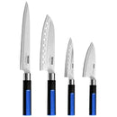 PACK 6 PIEZAS MONIX SOLID+ M355003 4 CUCHILLOS SANTOKU 1 TIJERAS
