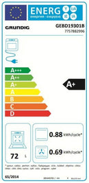 FORNO DE ENCASTRE GRUNDIG GEBD19301B INOX
