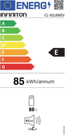 FRIGORIFICO SEM CONGELADOR INFINITON CL92L8WEV 85X47 NE