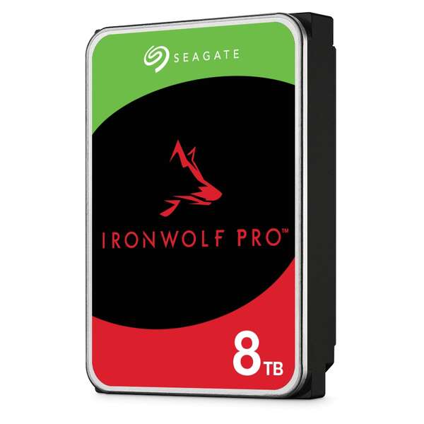 DISCO RIGIDO 3.5 8TB SEAGATE IRONWOLF PRO 256MB SATA 6GBS 72RP