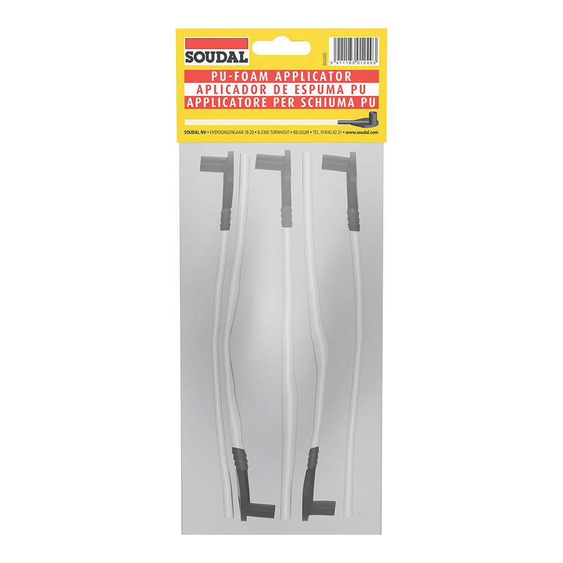 BLÍSTER 5 CÂNULAS PARA ESPUMA PU 102998 SOUDAL