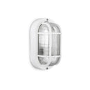 PAREDE OVAL BRANCO 1XE27 40W 11,4X20,2X10CM MODELO TARRAGONA. IP5