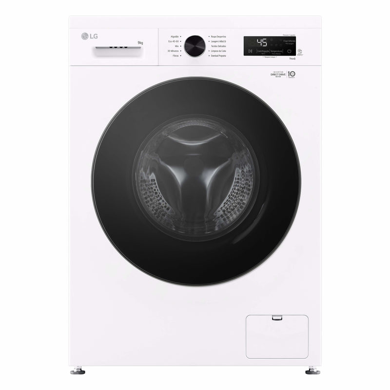 MÁQUINA DE LAVAR ROUPA LG 9KG 1400RT AI DD STEAM (A)