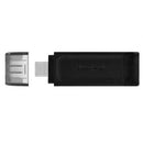 PEN DRIVE KINGSTON 64GB DATATRAVELER 70  USB 3.2  TYPE C - DT70