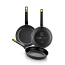 PACK 3 SARTENES BRA GASTRO A841201 Ø18CM Ø22CM Ø26CM APTA PARA IN
