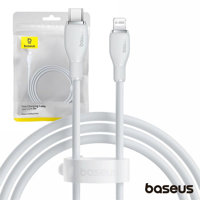 CABO USB-C MACHO P LIGHTNING MACHO 1.2M 20W PUDDING BASEUS