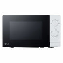 LG MICRO ONDAS 20LT 700W SGRILL BRANCO PORTA VIDRO PRETO
