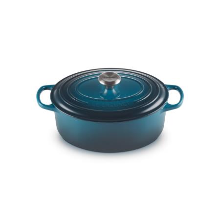 LE CREUSET - COCOTTE OVAL EVOL. 29 DEEP TEAL 21178296422430