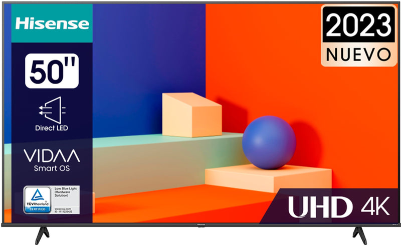 TELEVISOR HISENSE DLED 50A6K 50" ULTRA HD 4K SMART TV WIFI