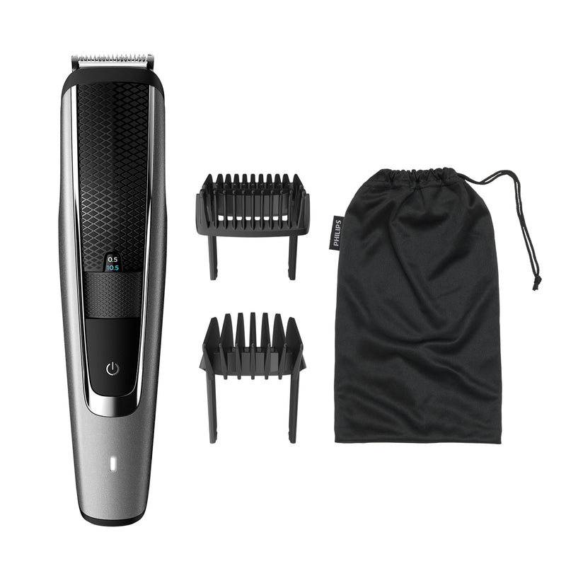 Philips BEARDTRIMMER Series 5000 Aparador de barba com regulações