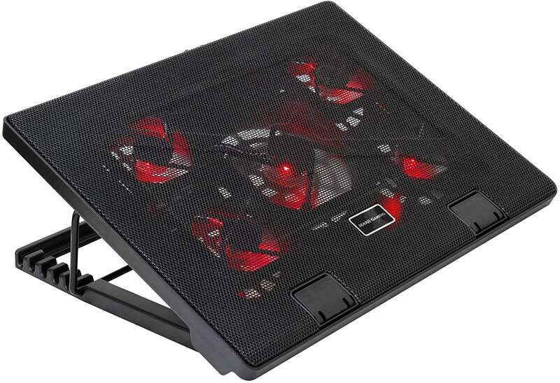 BASE MARS GAMING NOTEBOOK COOLING RED LIGHTING - MNBC2