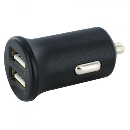 MOOOV CARREGADOR DE CARRO 2 USB - 2.4 A PRETO