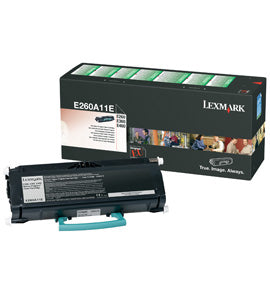 TONER ORIGINAL LEXMARK E260A11E PRETO