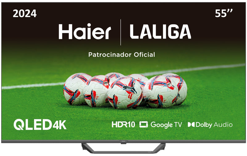 TV HAIER 55" H55S80EUX UHD QLED GOOGLE TV BT PEANA