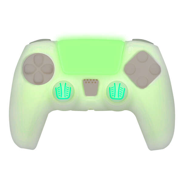 CAPA EM SILICONE + GRIPS FR-TEC CUSTOM KIT GLOW IN THE DARK PARA