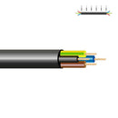 CABO ACRÍLICO 4X1,5MM PRETO EURO/M