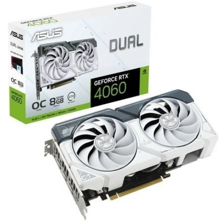 ASUS Dual -RTX4060-O8G-WHITE NVIDIA GeForce RTX­ 4060 8 GB GDDR6