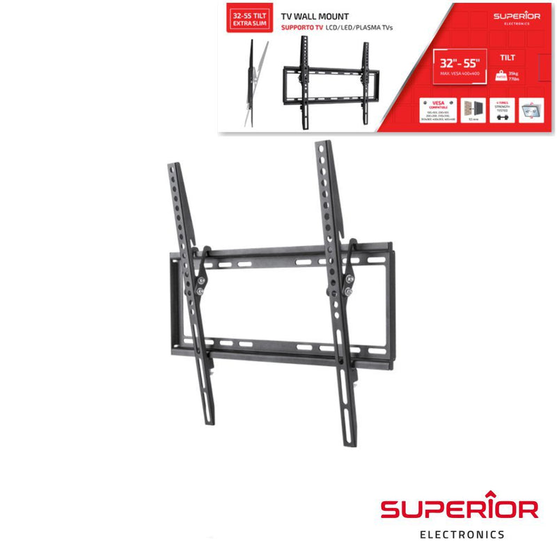 SUPORTE LCDLED 3255" TILT SLIM VESA 400400 35KG