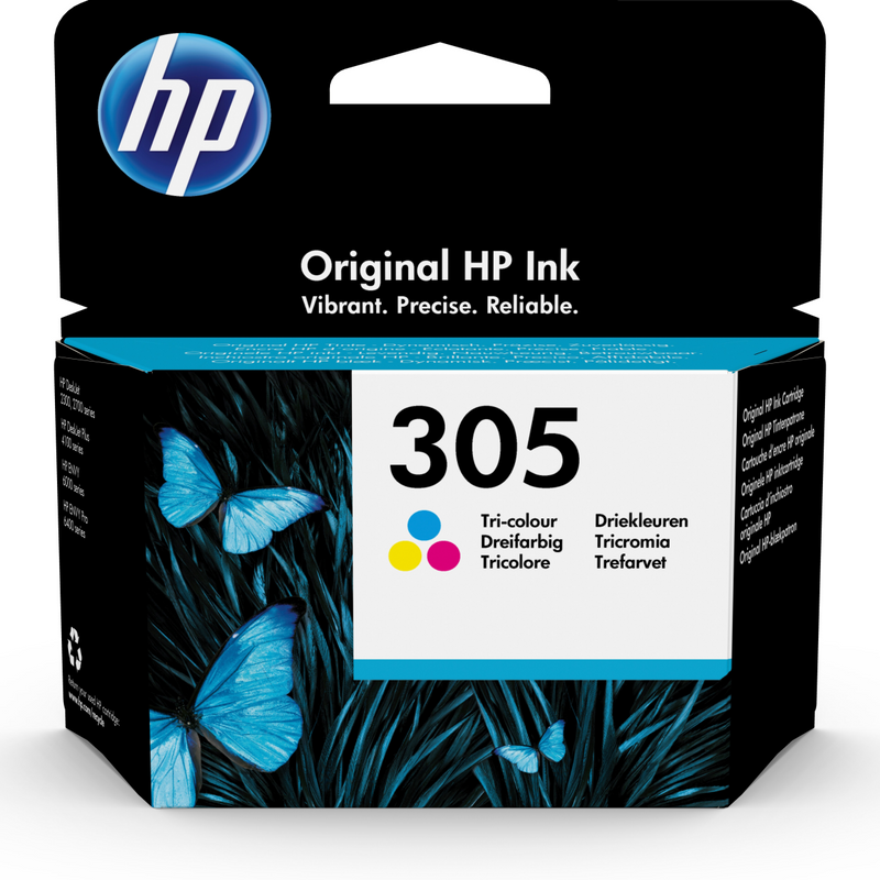 HP Tinteiro Original 305 Tricolor