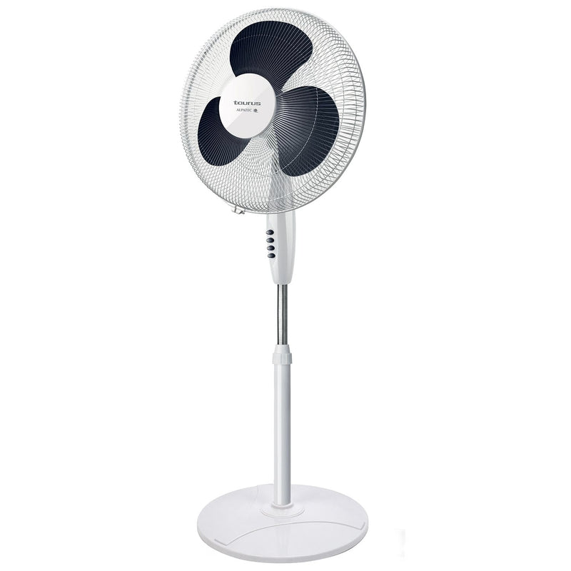 VENTILADOR PIE TAURUS GRECO 16CR PURE 40CM 40W BCO