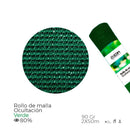 ROLO DE MALHA DE OCULTAÇAO COR VERDE 90G 2X50M EDM