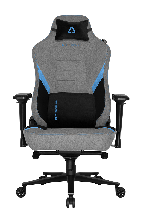 CADEIRA ALPHA GAMER PHENIX BLACKGREYBLUE