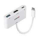 Lindy 43340 adaptador gráfico USB 3840 x 2160 pixels Branco