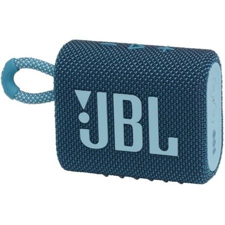 COLUNA PORTÁTIL JBL GO 3  BT IPX7 ,USB-C AZUL