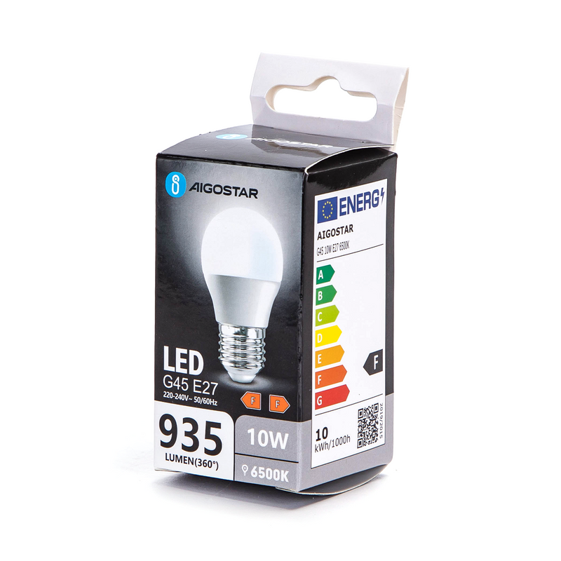 LED G45 E27 10W 6500K