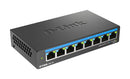 D-Link DMS-108 Não-gerido 2.5G Ethernet (100/1000/2500) Preto