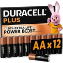 PACK DE 12 PILAS AA DURACELL PLUS POWER BOOST DPBLR6B12 1.5V ALCA