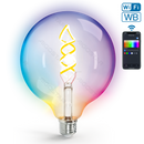 WIFI WB LÂMPADA INTELIGENTE DE FILAMENTOS G125 E27 4.9W RGBW