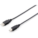 Equip 128861 cabo USB 3 m USB 2.0 USB A USB B Preto