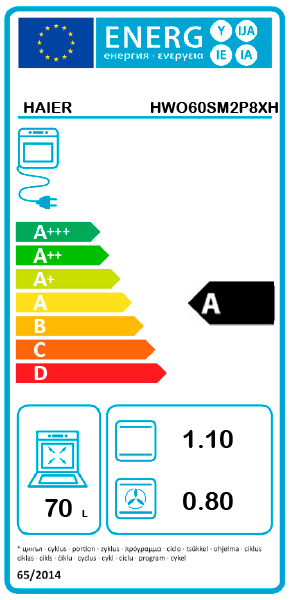 FORNO HAIER - HWO60SM2P8XH