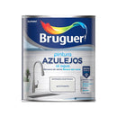 ESMALTE BASE AQUOSO PARA AZULEJO, CINZA ACETINADO, 750 ML