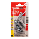 BLISTER BUCHA+PARAFUS8X40MM SK NV 10 UNID. 568122 FISCHER
