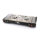 COZINHA COMPACTA 2 QUEIMADORES PARA CAMPING