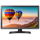 LG HD 24TQ510S-PZ TV 59,9 cm (23.6") Smart TV Wi-Fi Preto, Cinzen
